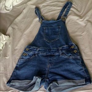 Denim shirts overalls